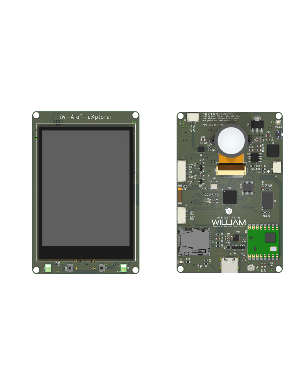 Placa iW-AIoT-eXplorer